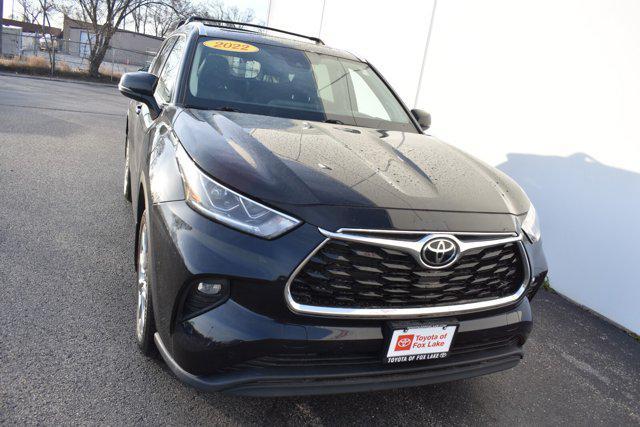 used 2022 Toyota Highlander car, priced at $36,434