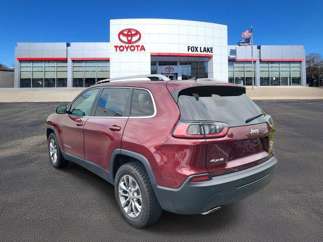 used 2021 Jeep Cherokee car, priced at $20,995