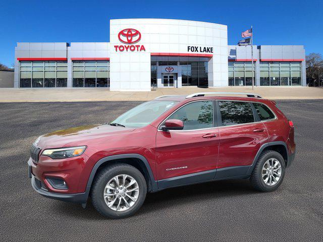 used 2021 Jeep Cherokee car, priced at $20,995