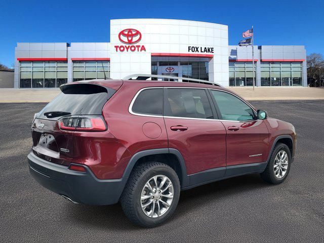 used 2021 Jeep Cherokee car, priced at $20,995