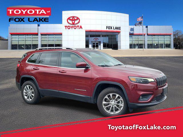 used 2021 Jeep Cherokee car, priced at $20,995