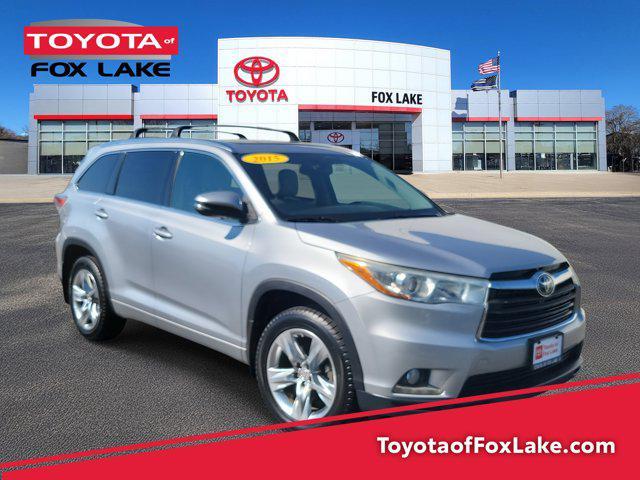 used 2015 Toyota Highlander car, priced at $15,687