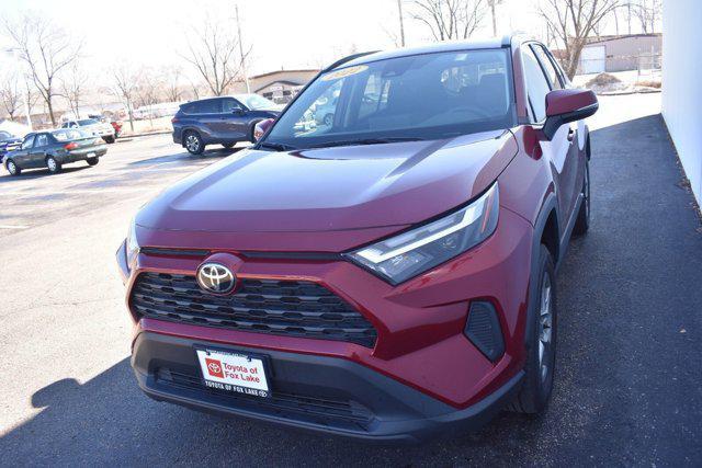 used 2022 Toyota RAV4 car, priced at $26,877