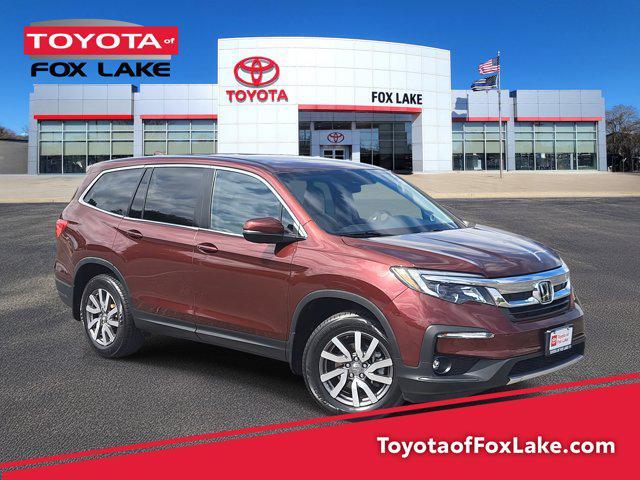 used 2021 Honda Pilot car, priced at $24,795