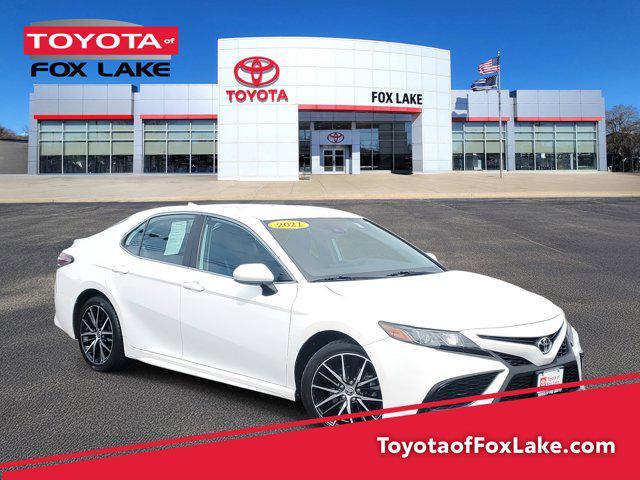used 2021 Toyota Camry car, priced at $21,667