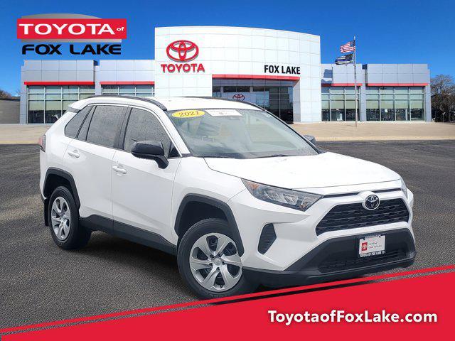 used 2021 Toyota RAV4 car, priced at $26,000
