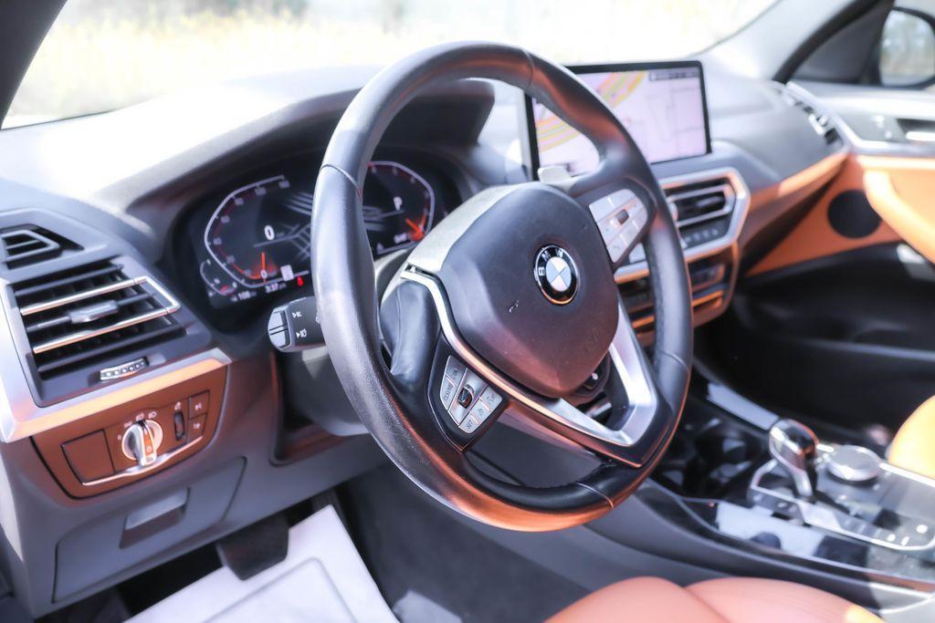 used 2022 BMW X3 car, priced at $31,495