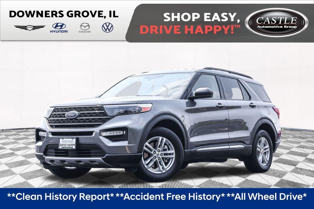 used 2022 Ford Explorer car, priced at $30,990