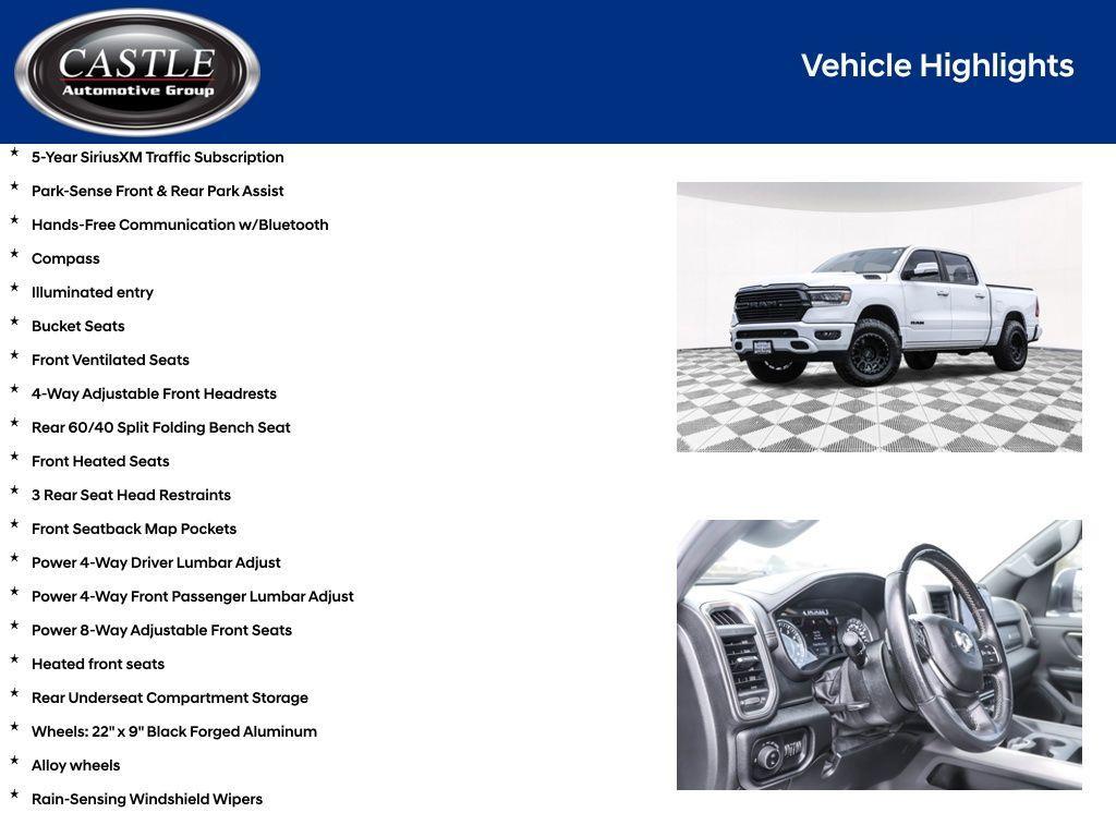 used 2021 Ram 1500 car, priced at $32,995