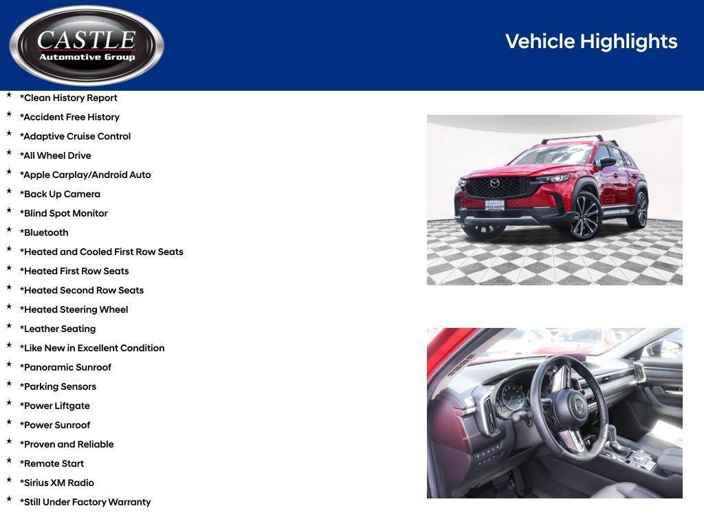used 2025 Mazda CX-50 car, priced at $38,126