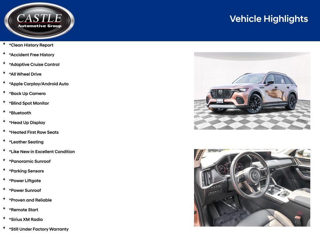used 2025 Mazda CX-70 car, priced at $43,086