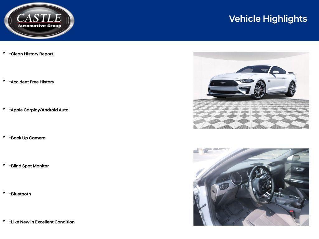 used 2022 Ford Mustang car, priced at $37,995