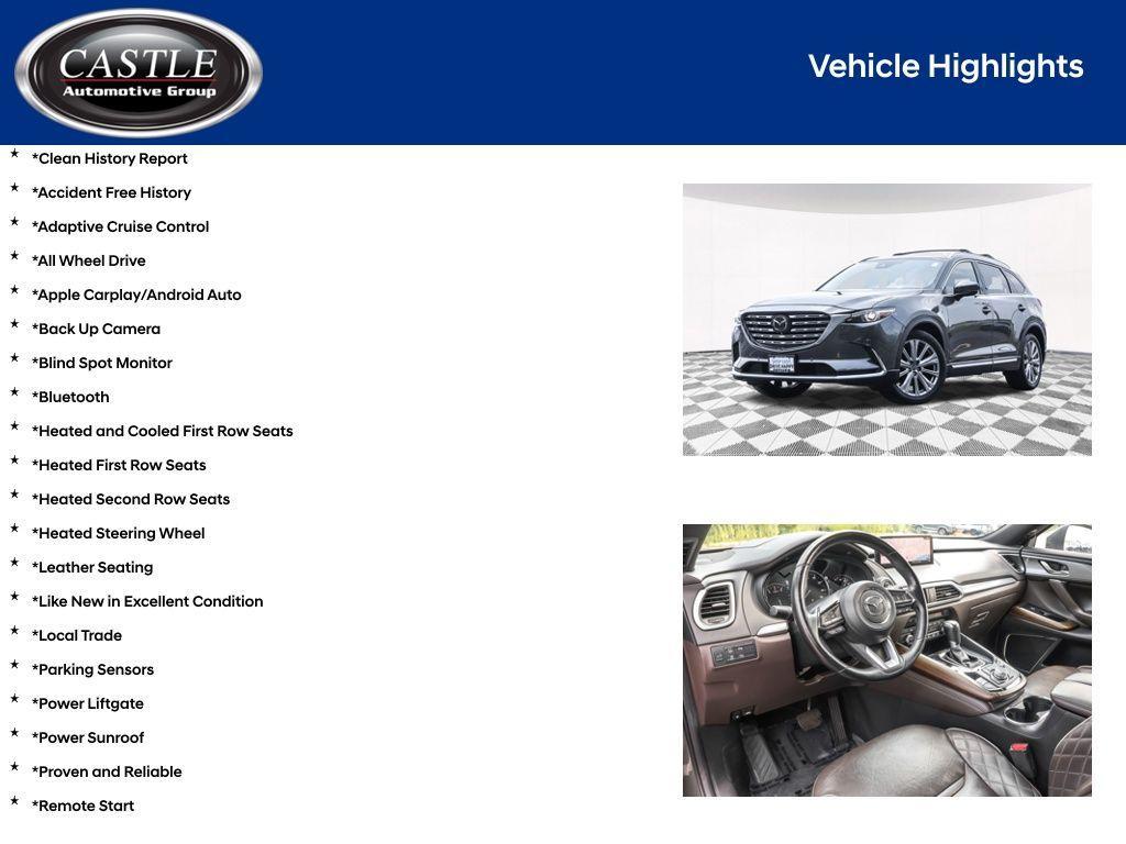 used 2021 Mazda CX-9 car, priced at $25,495