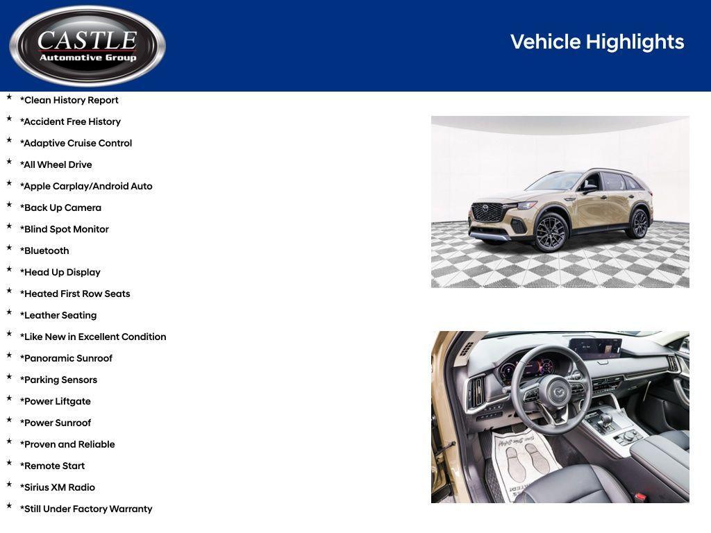used 2025 Mazda CX-70 car, priced at $46,995
