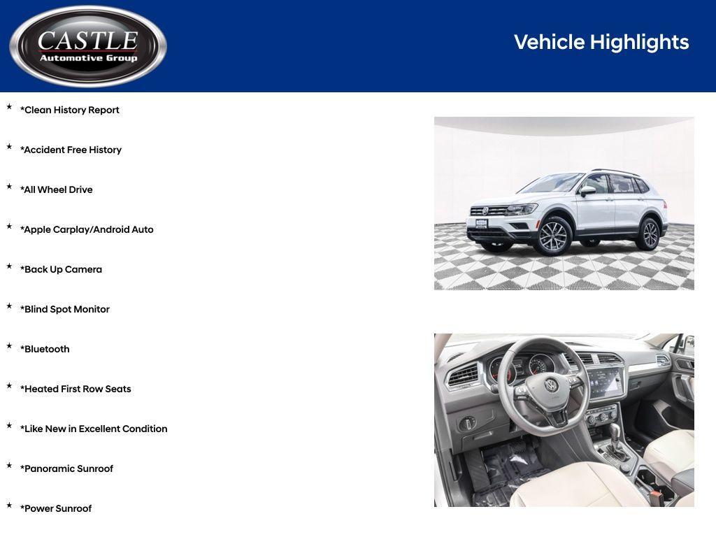 used 2020 Volkswagen Tiguan car, priced at $20,995