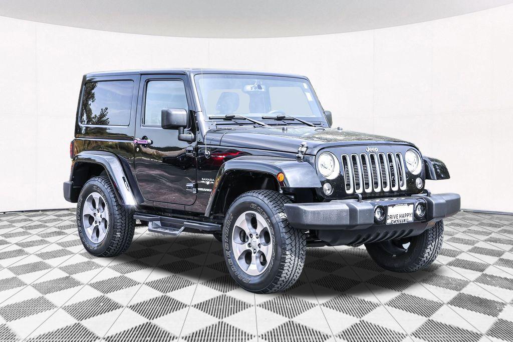 used 2017 Jeep Wrangler car, priced at $20,155