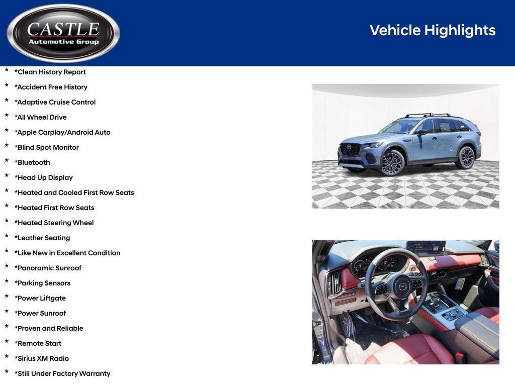 used 2025 Mazda CX-70 car, priced at $42,995