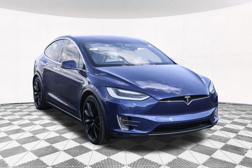 used 2017 Tesla Model X car, priced at $25,195