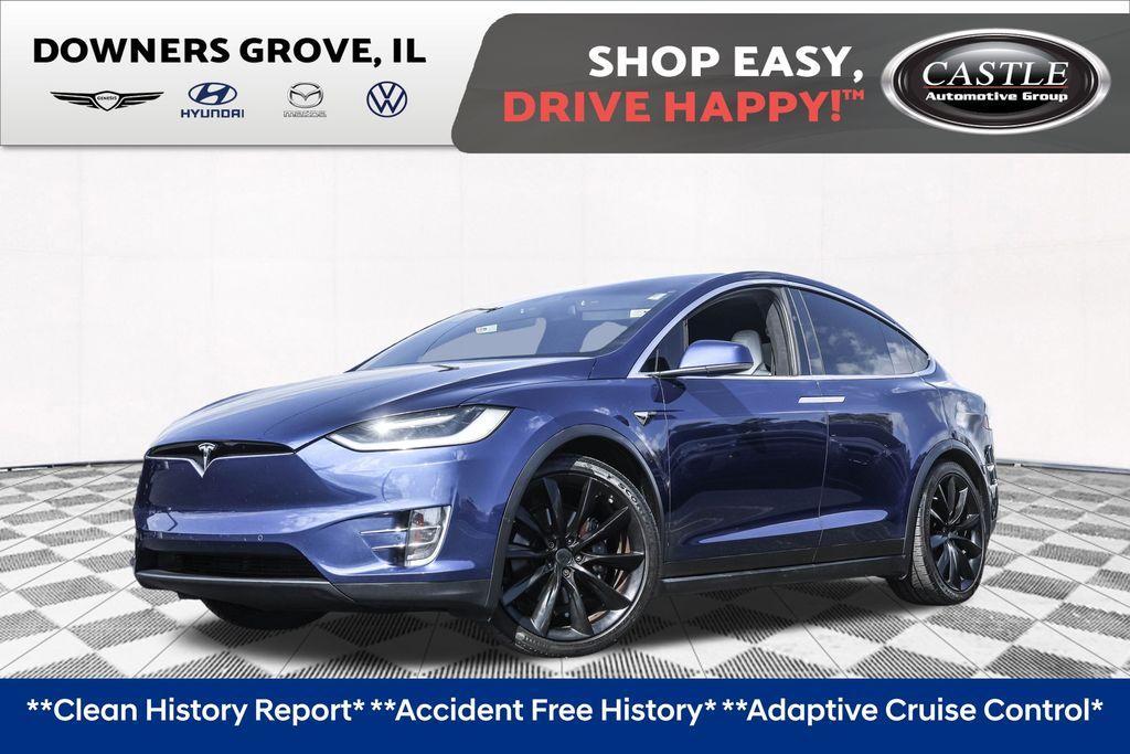 used 2017 Tesla Model X car, priced at $26,695
