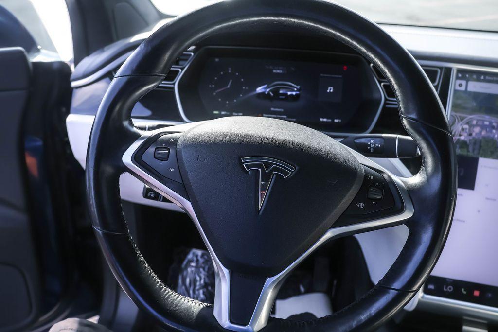 used 2017 Tesla Model X car, priced at $25,195