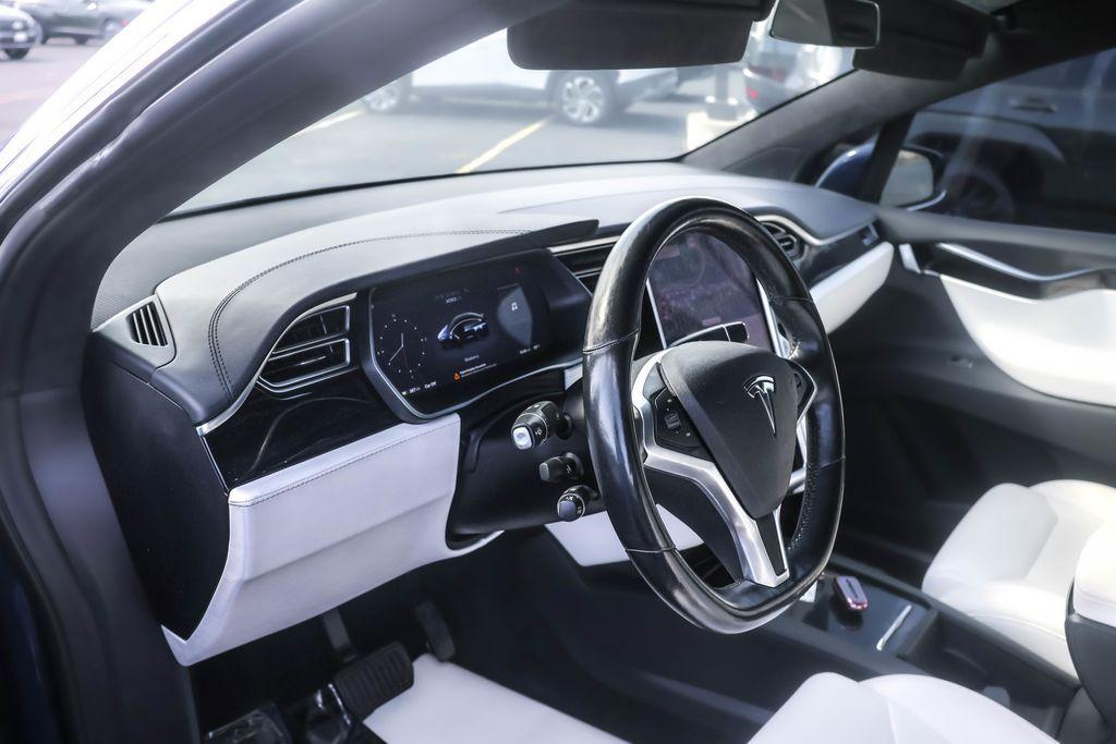 used 2017 Tesla Model X car, priced at $25,195