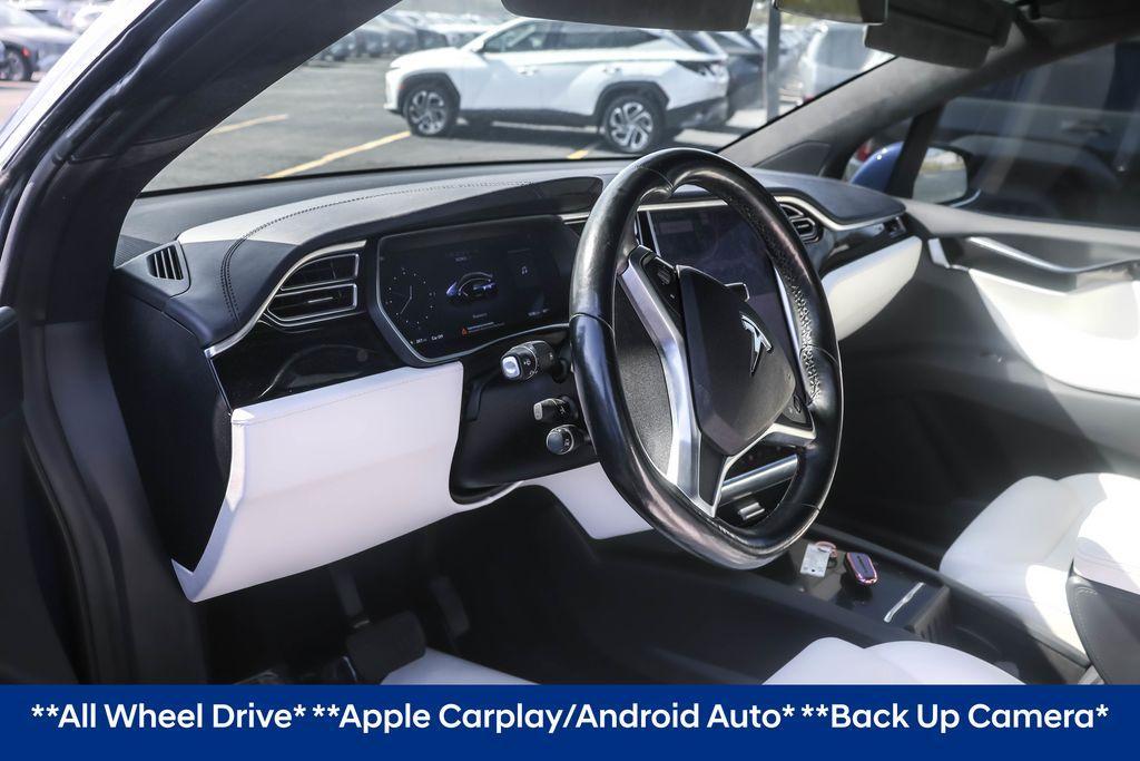 used 2017 Tesla Model X car, priced at $25,195