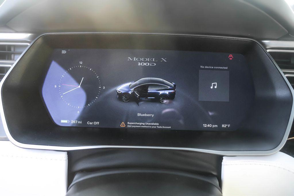 used 2017 Tesla Model X car, priced at $25,195