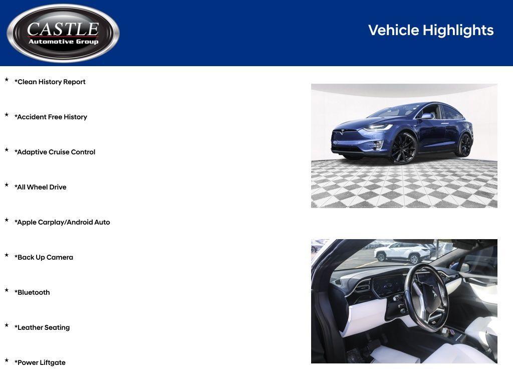 used 2017 Tesla Model X car, priced at $25,195