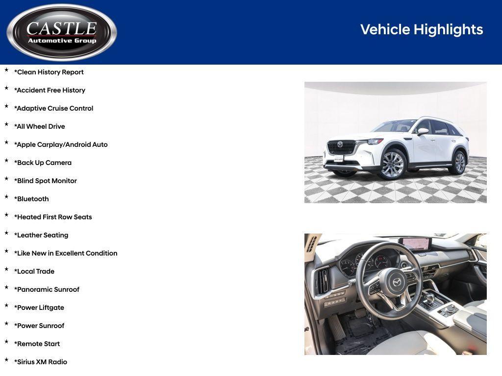 used 2024 Mazda CX-90 car, priced at $37,995