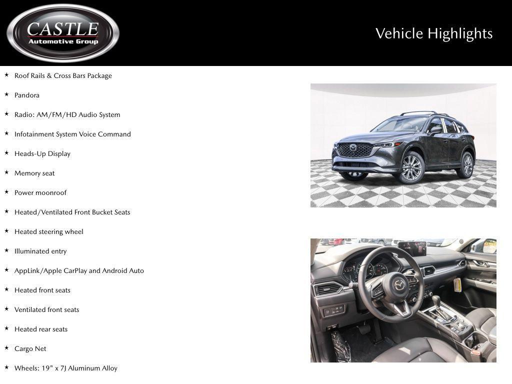 new 2025 Mazda CX-5 car, priced at $35,504