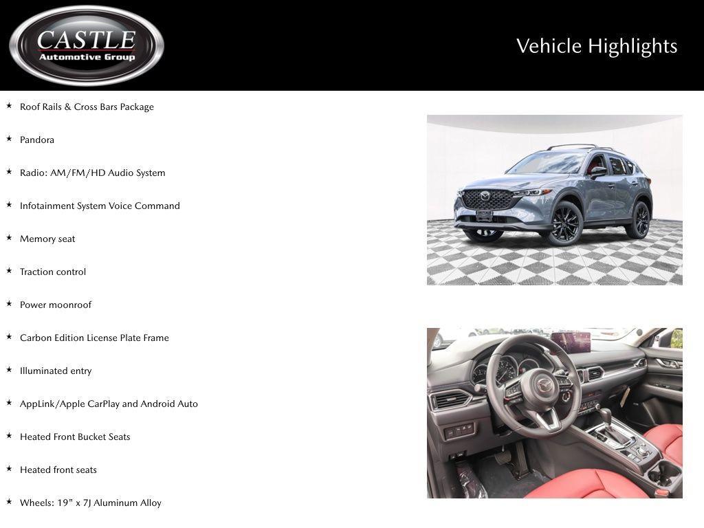 new 2025 Mazda CX-5 car, priced at $32,249