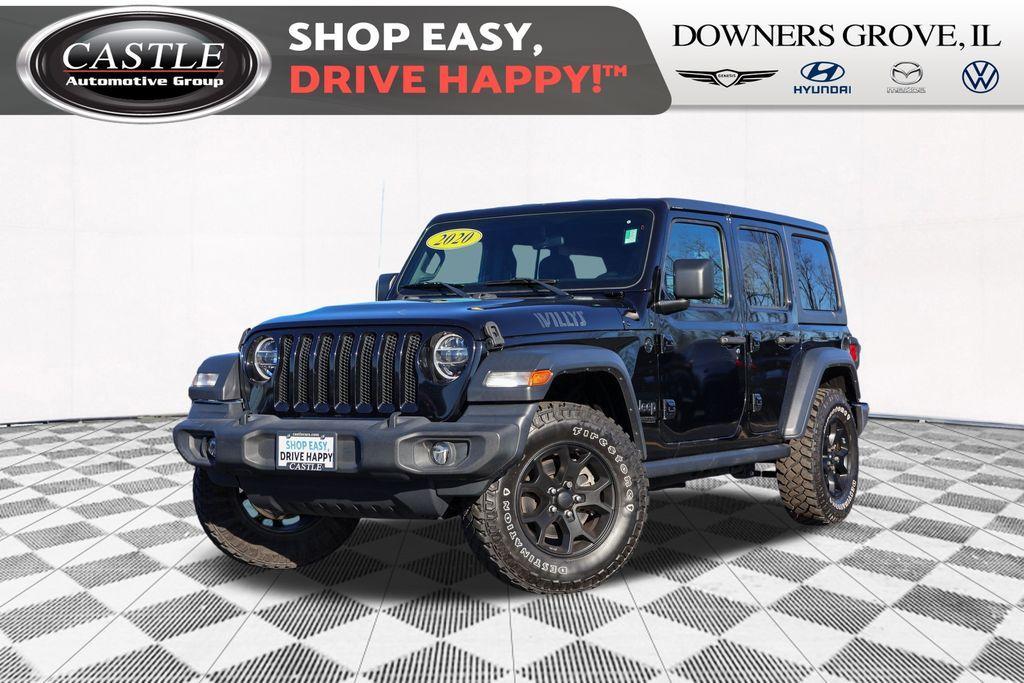 used 2020 Jeep Wrangler Unlimited car, priced at $28,495