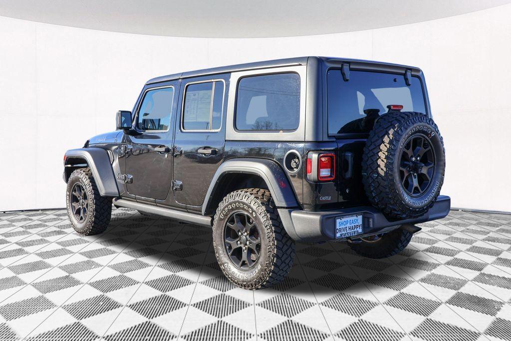 used 2020 Jeep Wrangler Unlimited car, priced at $28,495