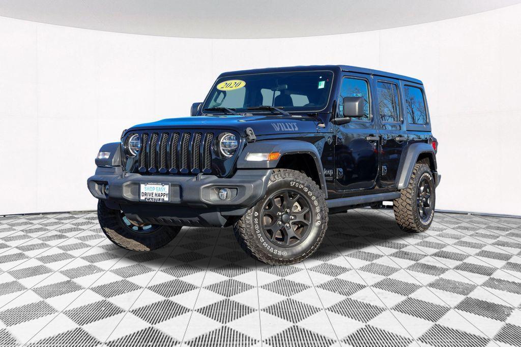 used 2020 Jeep Wrangler Unlimited car, priced at $28,495