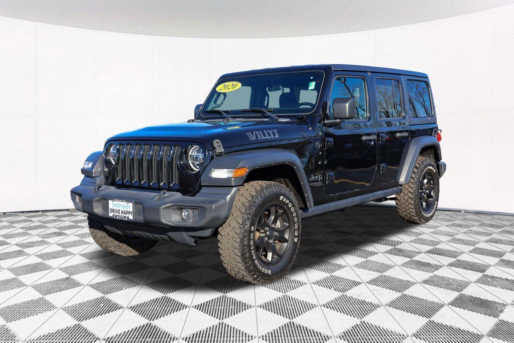 used 2020 Jeep Wrangler Unlimited car, priced at $28,495