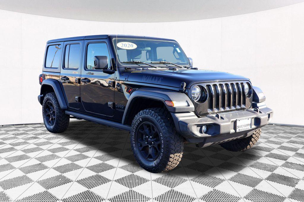 used 2020 Jeep Wrangler Unlimited car, priced at $28,495