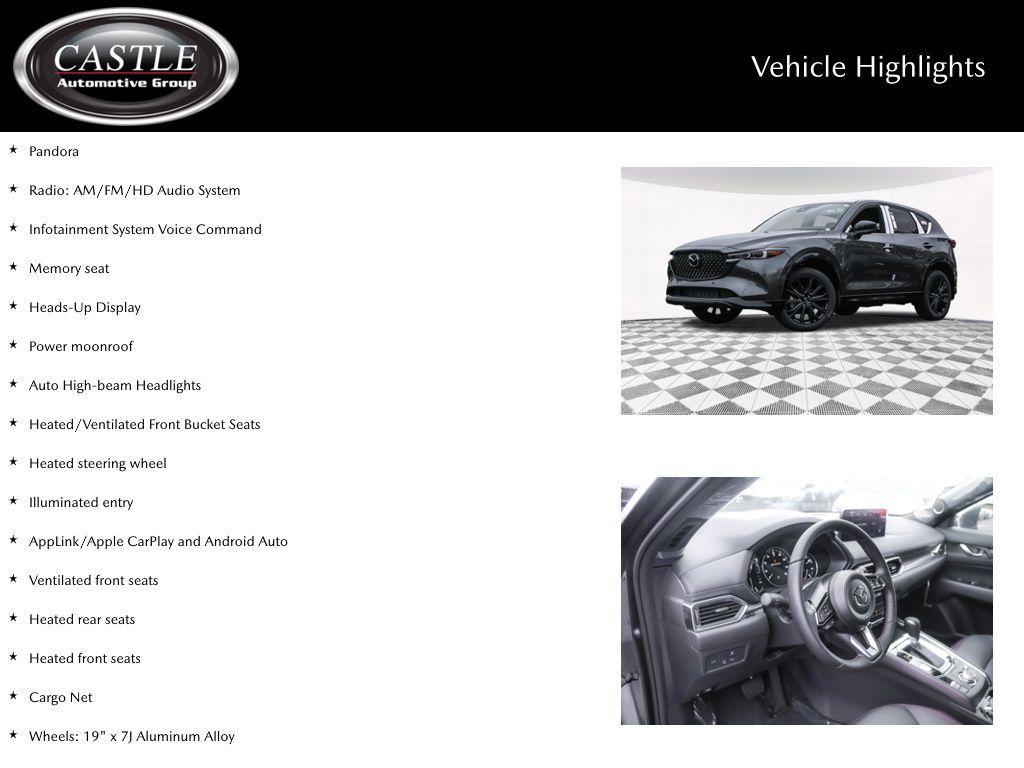 new 2025 Mazda CX-5 car, priced at $38,400