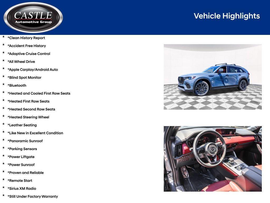 used 2025 Mazda CX-70 car, priced at $42,995