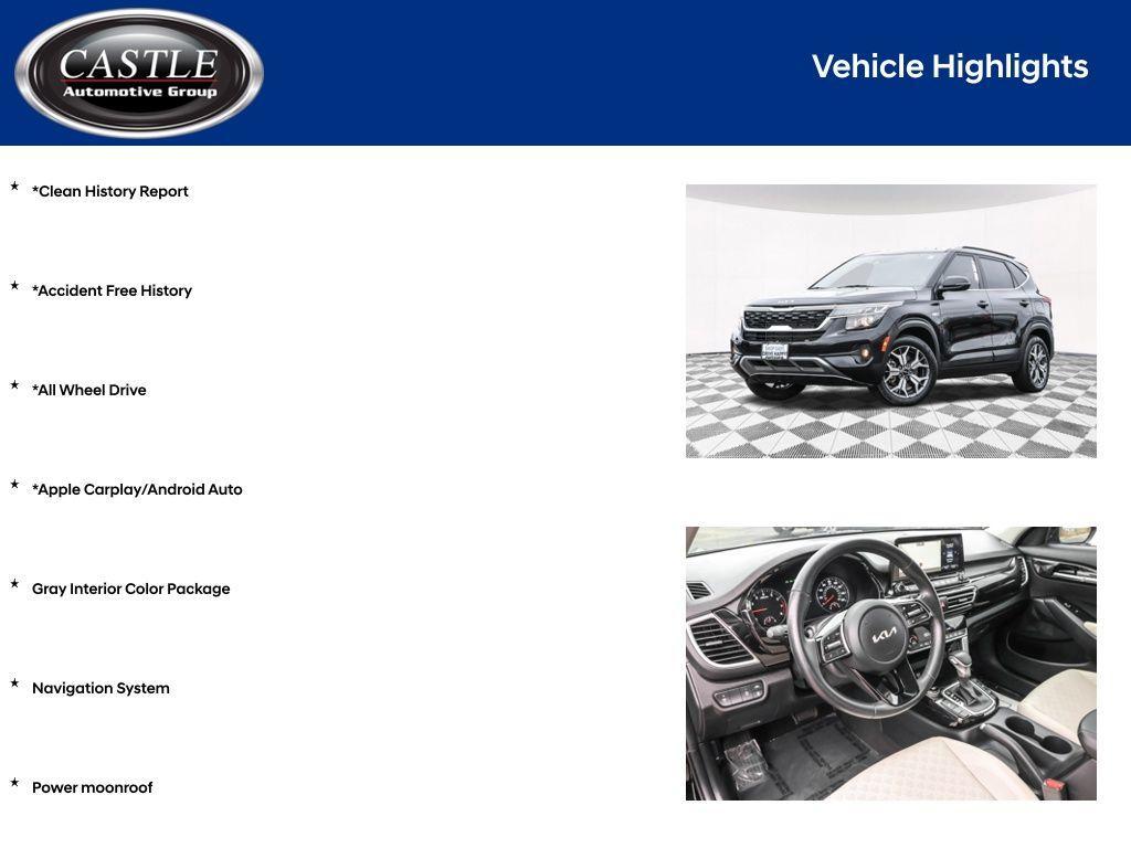 used 2023 Kia Seltos car, priced at $22,997