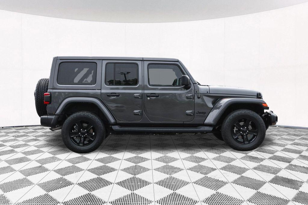 used 2022 Jeep Wrangler Unlimited car, priced at $35,495