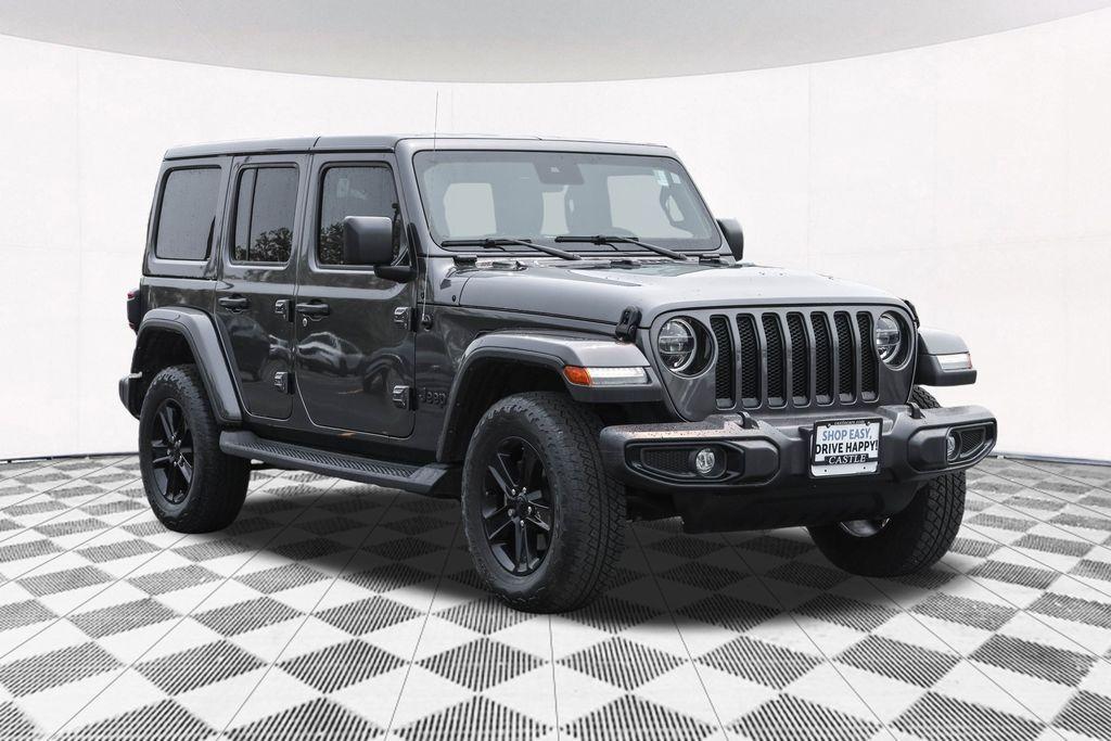 used 2022 Jeep Wrangler Unlimited car, priced at $35,495
