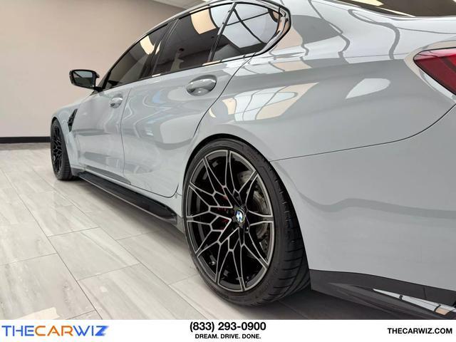 used 2022 BMW M3 car, priced at $83,500
