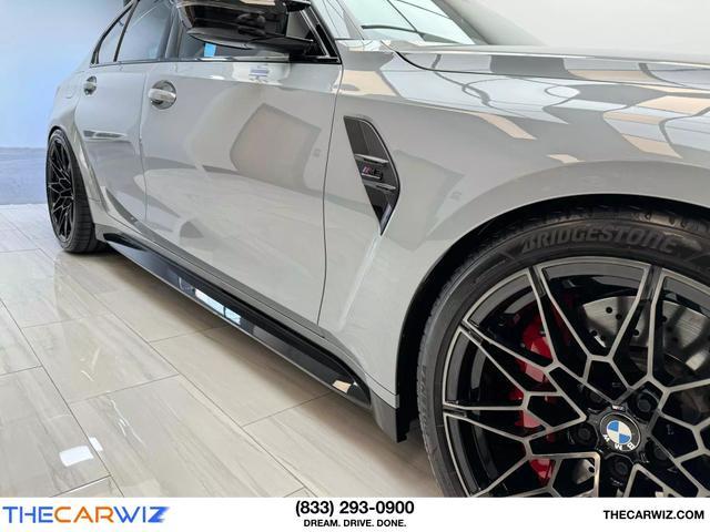 used 2022 BMW M3 car, priced at $83,500