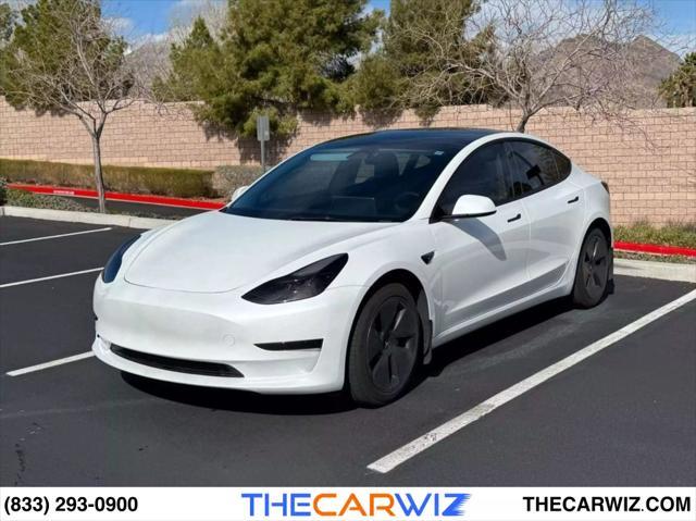 used 2023 Tesla Model 3 car, priced at $25,500