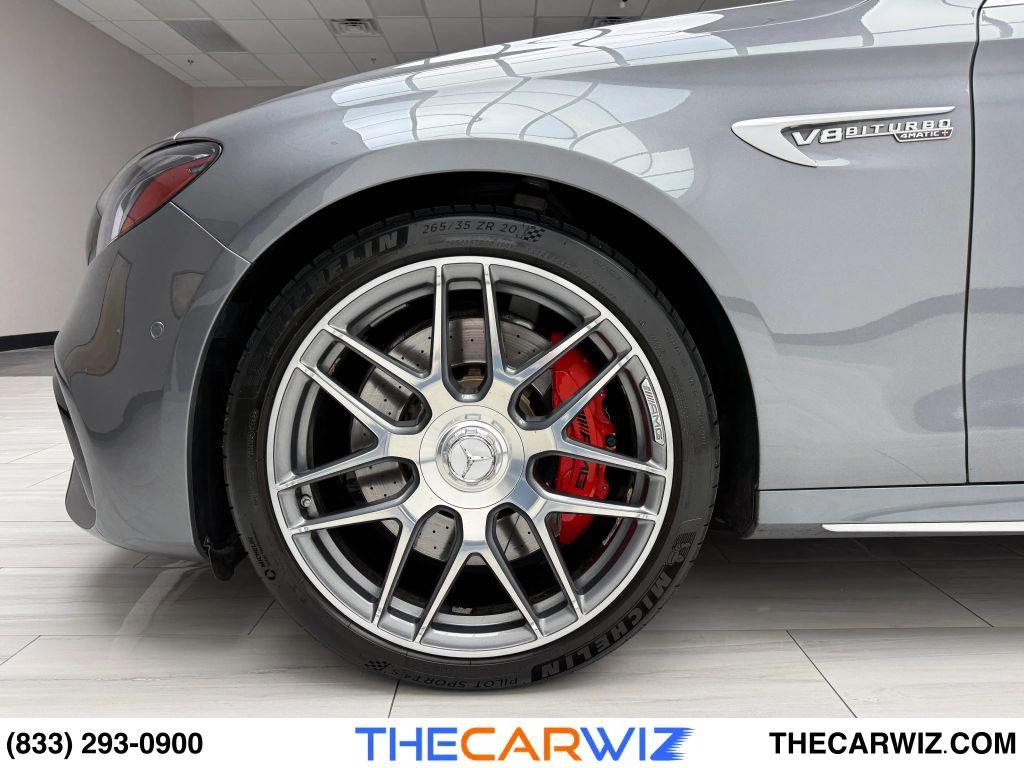 used 2018 Mercedes-Benz AMG E 63 car, priced at $63,990
