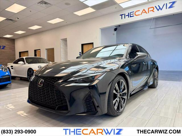 used 2023 Lexus IS 350 car, priced at $42,990