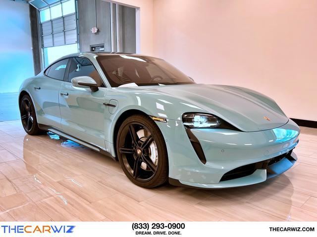 used 2022 Porsche Taycan car, priced at $123,888