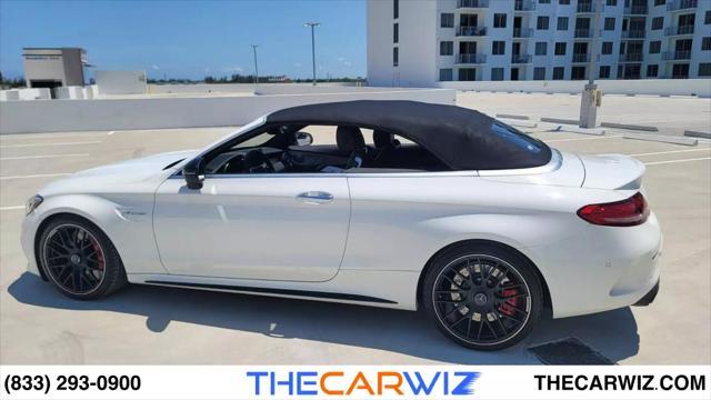 used 2018 Mercedes-Benz AMG C 63 car, priced at $41,999