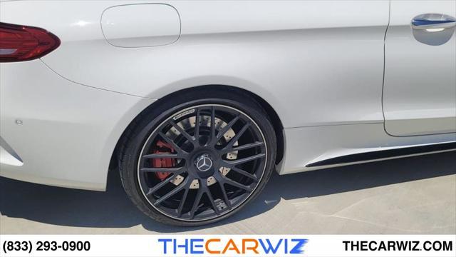 used 2018 Mercedes-Benz AMG C 63 car, priced at $41,999