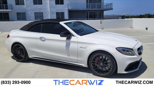 used 2018 Mercedes-Benz AMG C 63 car, priced at $41,999